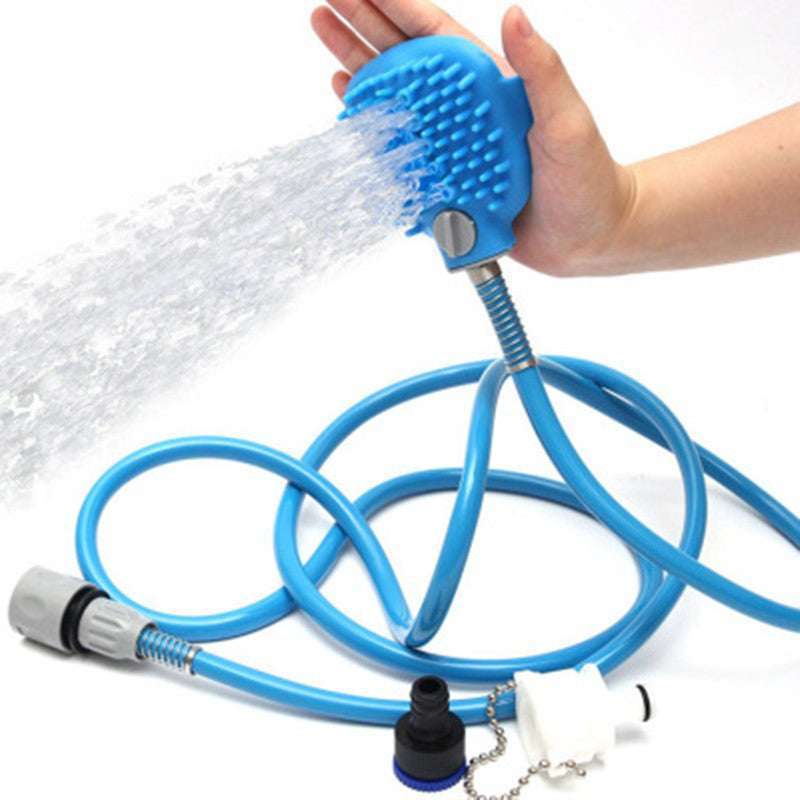 Comfortable Pet Bathing Brush Massager Cleaning Shower Tool