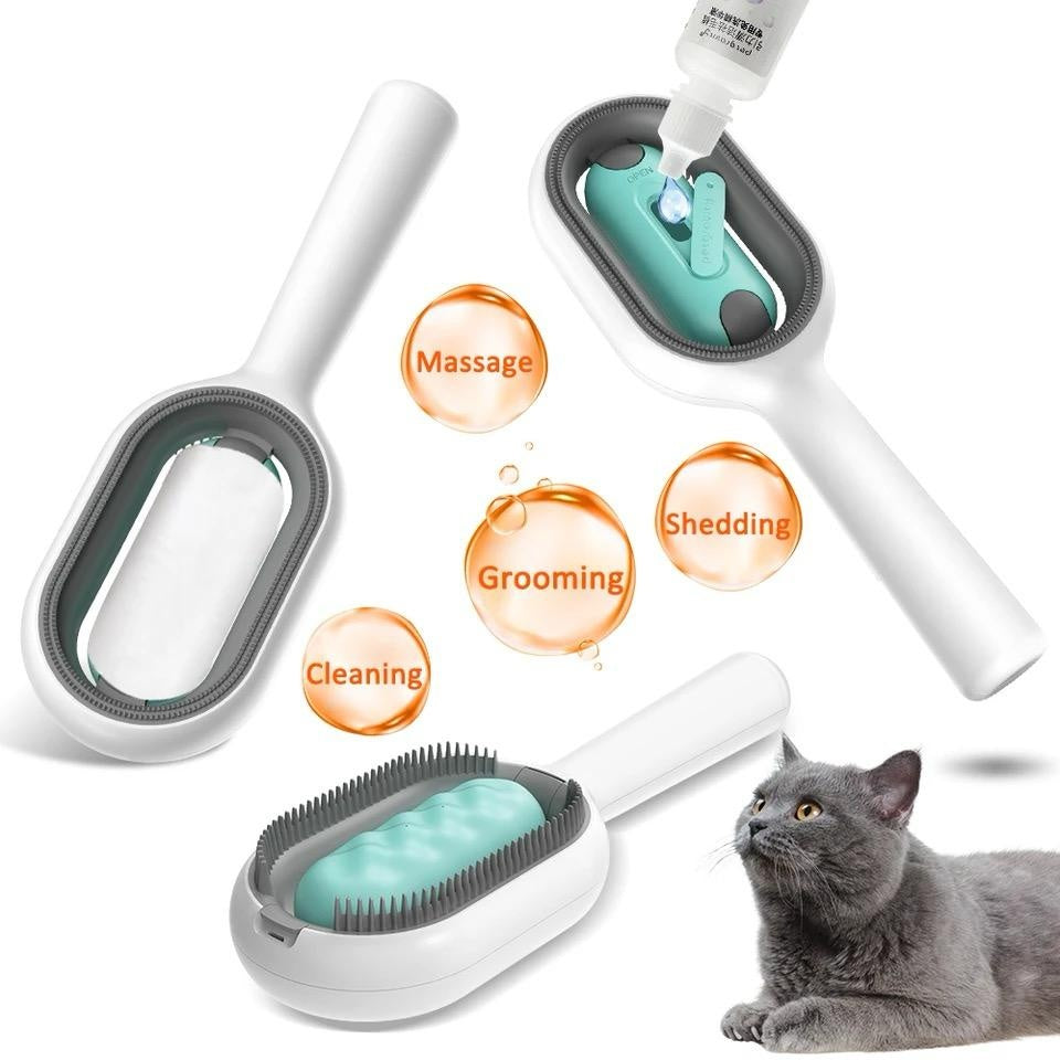 Pet Grooming Dematting Brush Comb For Loose Hair And Mats Removal