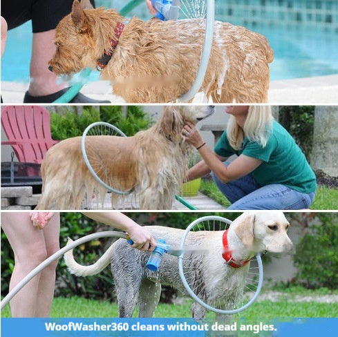 Pet Grooming Shower Brush Bathing Device